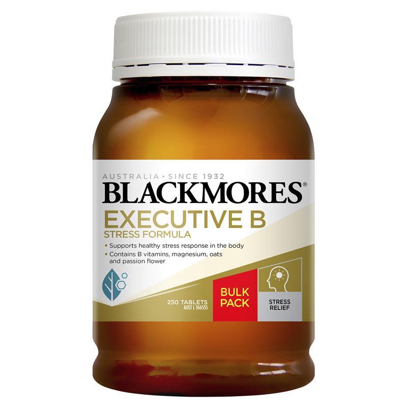 Blackmores Executive B Bulk Pack 250 Tablets – NuDream