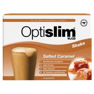 Optislim VLCD Meal Replacement Shake Salted Caramel 21x43g Sachets